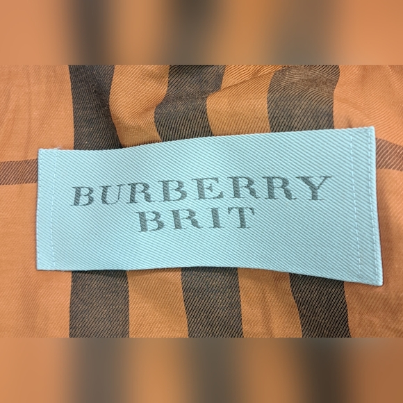 NWT Burberry Womens Jacket Cropped Moto Orange Zip Cuff Wool Cashmere 950$ 2 US - Picture 5 of 16